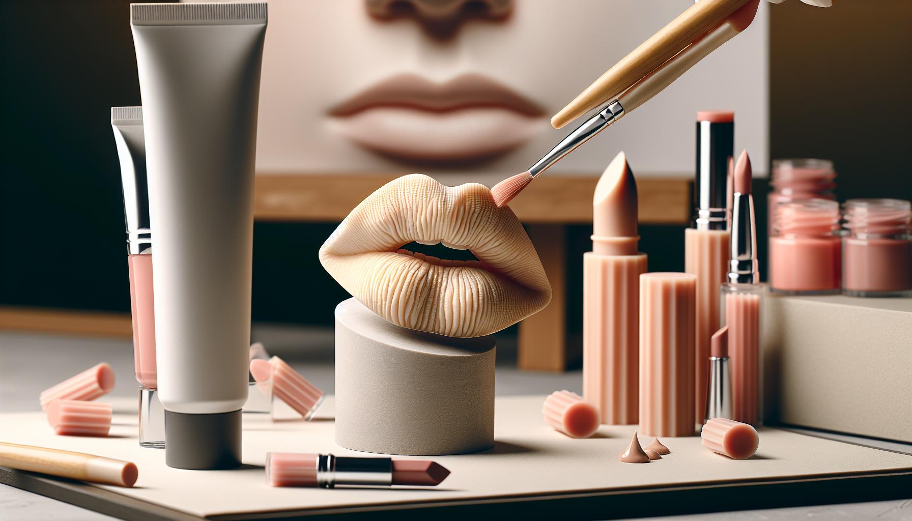 Assessing the Hardness of Treated Lips