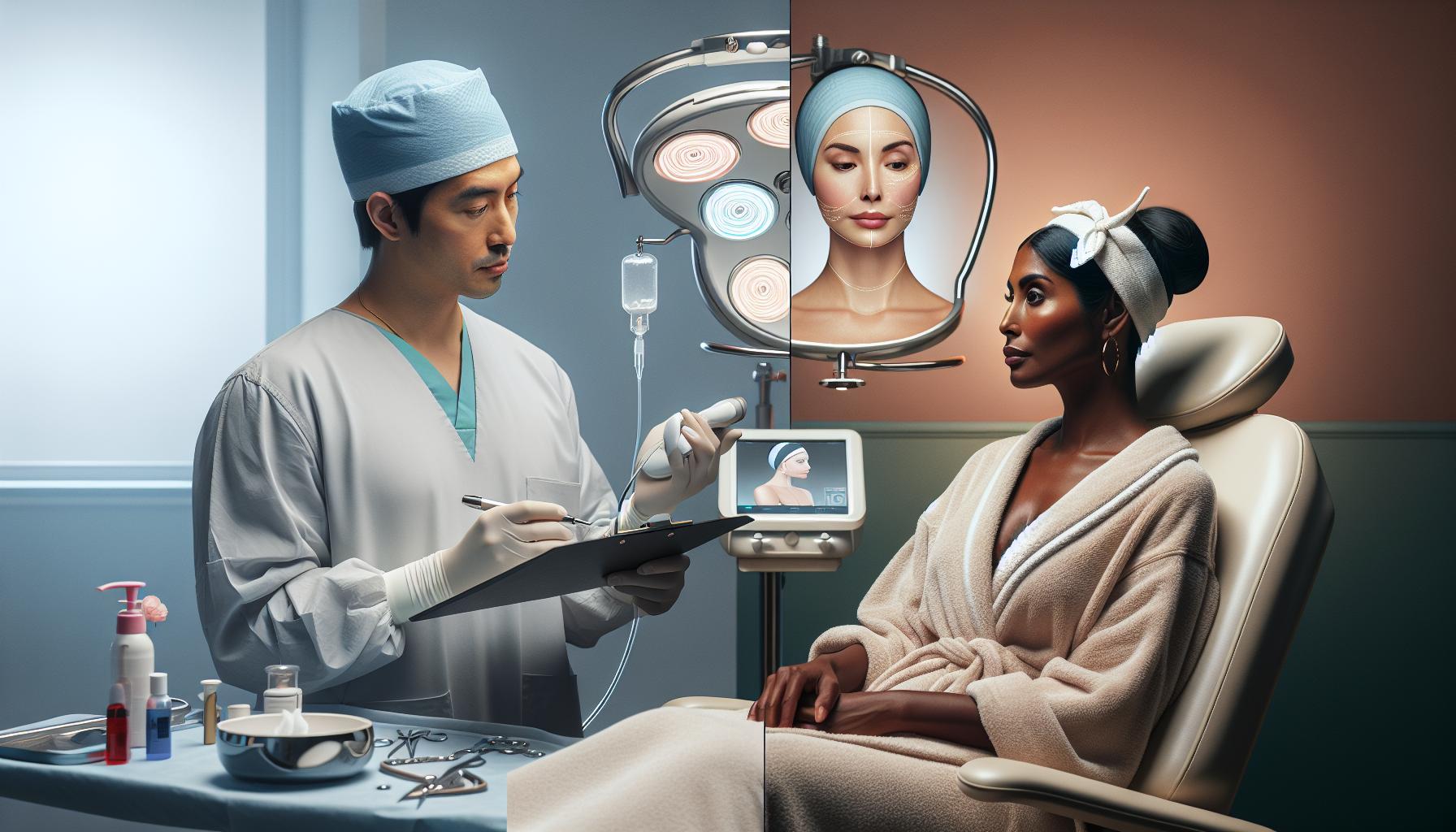 Do Facelifts Hurt: Pain Management & What To Expect 2 Comparing Surgical and Non-Surgical Facelift Options